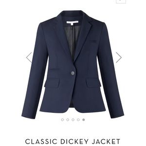 Veronica Beard Classic Dickey Jacket (Navy)